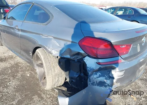 2012 BMW 650 I z USA, uszkodzony, nr VIN WBALX3C58CDV77578